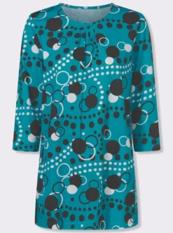 Longshirt in leicht ausgestellter Form