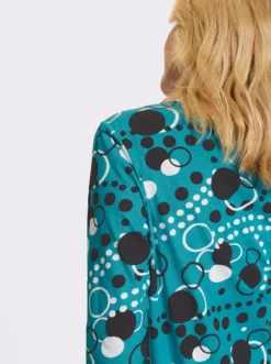 Longshirt in leicht ausgestellter Form