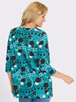 Longshirt in leicht ausgestellter Form