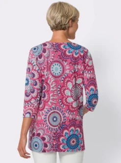 Longshirt in leichter A-Linie