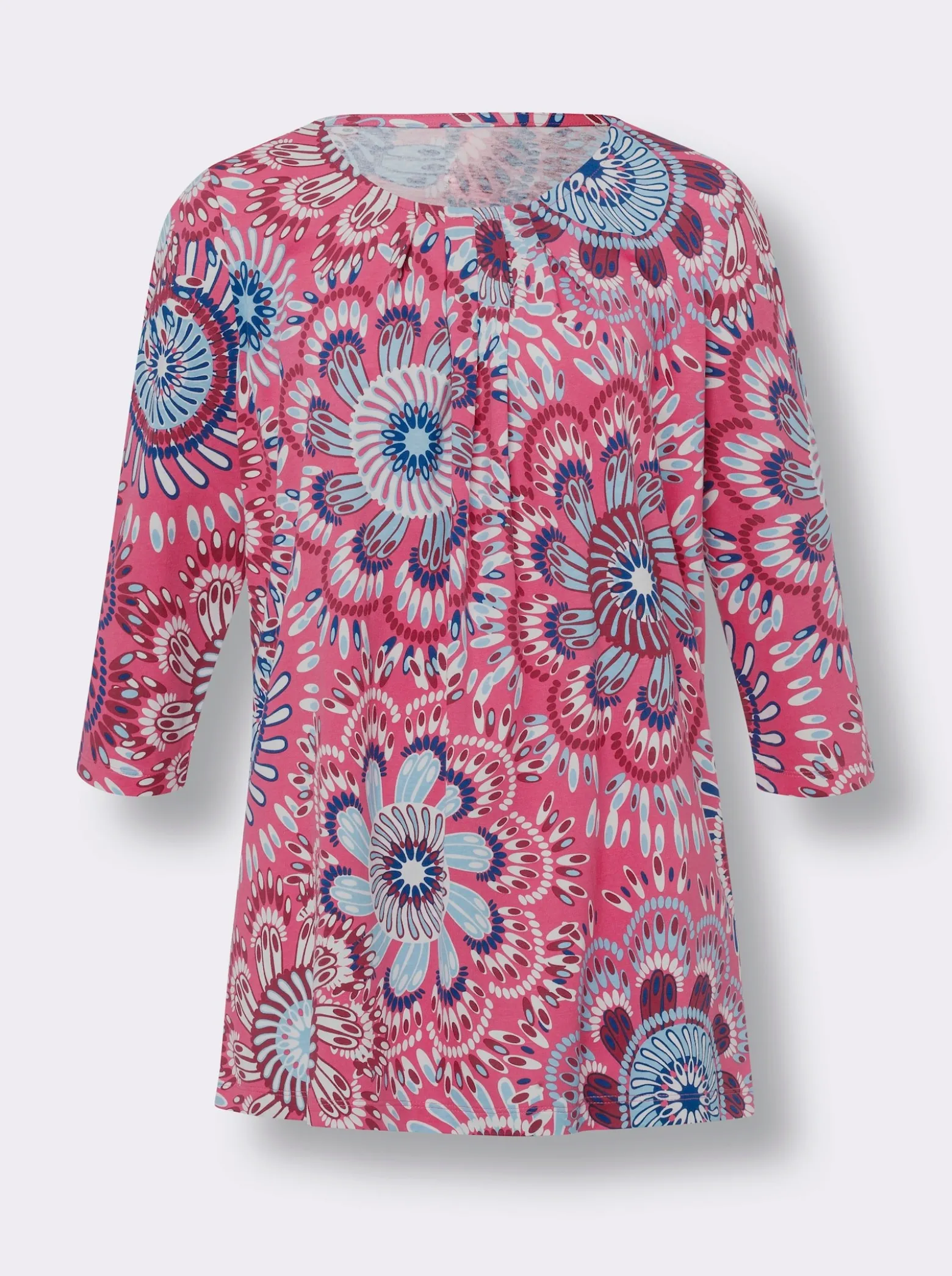 Longshirt in leichter A-Linie