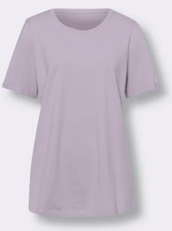 Longshirt in Pikee-Qualität