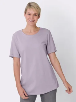 Longshirt in Pikee-Qualität