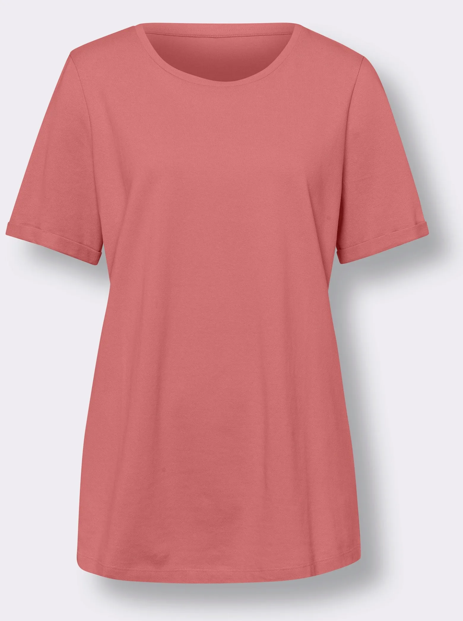 Longshirt in Pikee-Qualität