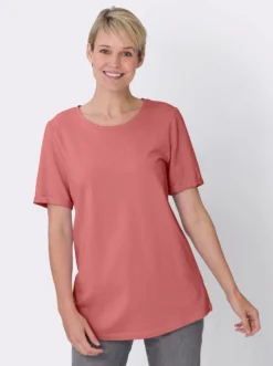 Longshirt in Pikee-Qualität