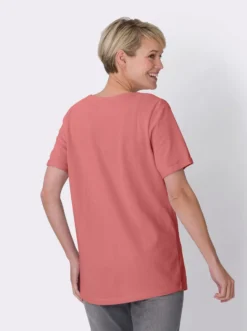 Longshirt in Pikee-Qualität