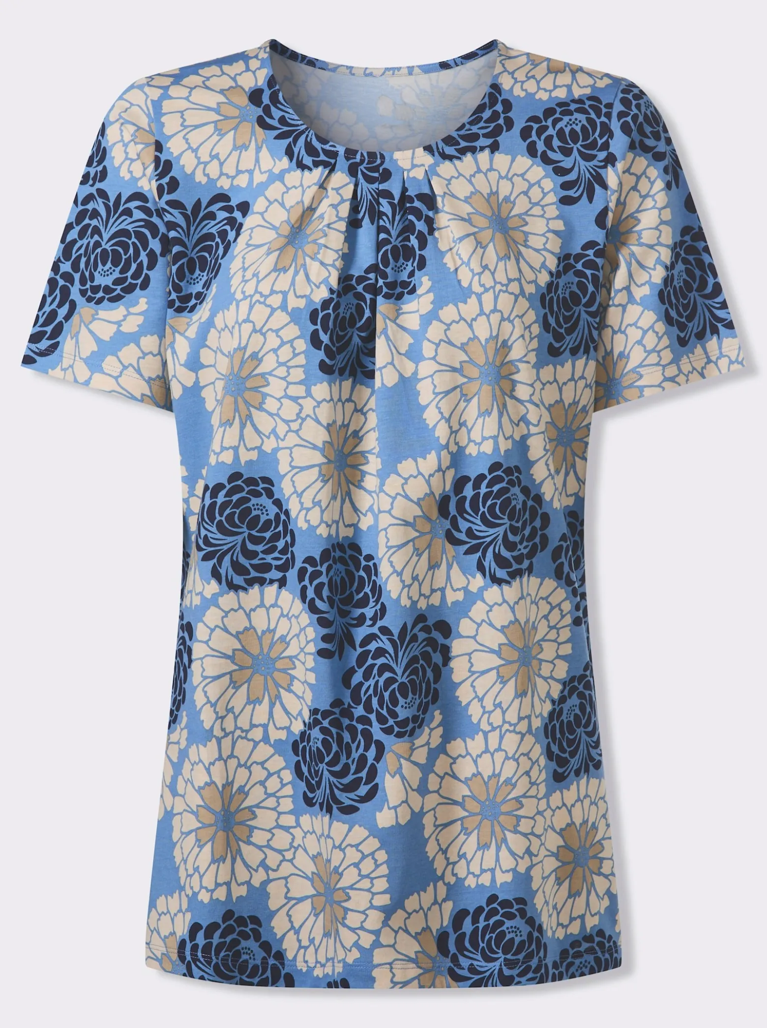 Longshirt in schmeichelnder A-Linie
