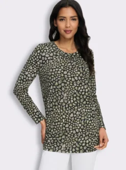 Longshirt in schmeichelnder A-Linie