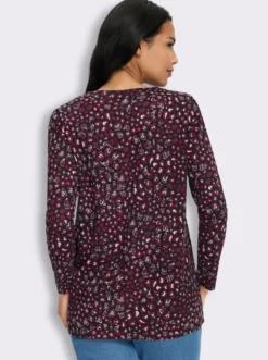 Longshirt in schmeichelnder A-Linie