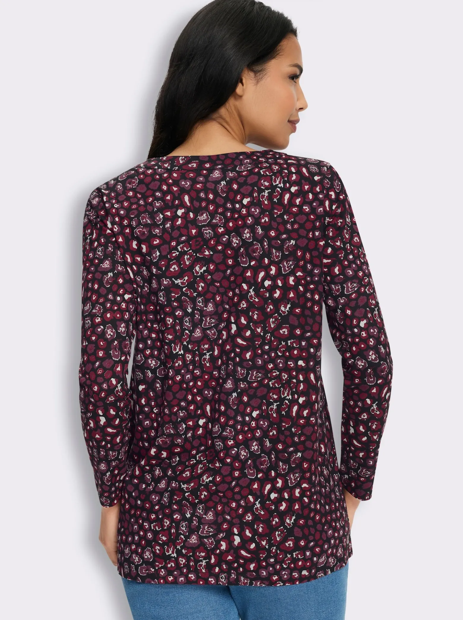 Longshirt in schmeichelnder A-Linie