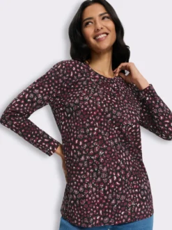 Longshirt in schmeichelnder A-Linie