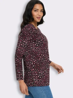 Longshirt in schmeichelnder A-Linie