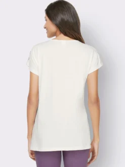 Longshirt mit Blümchen-Druck