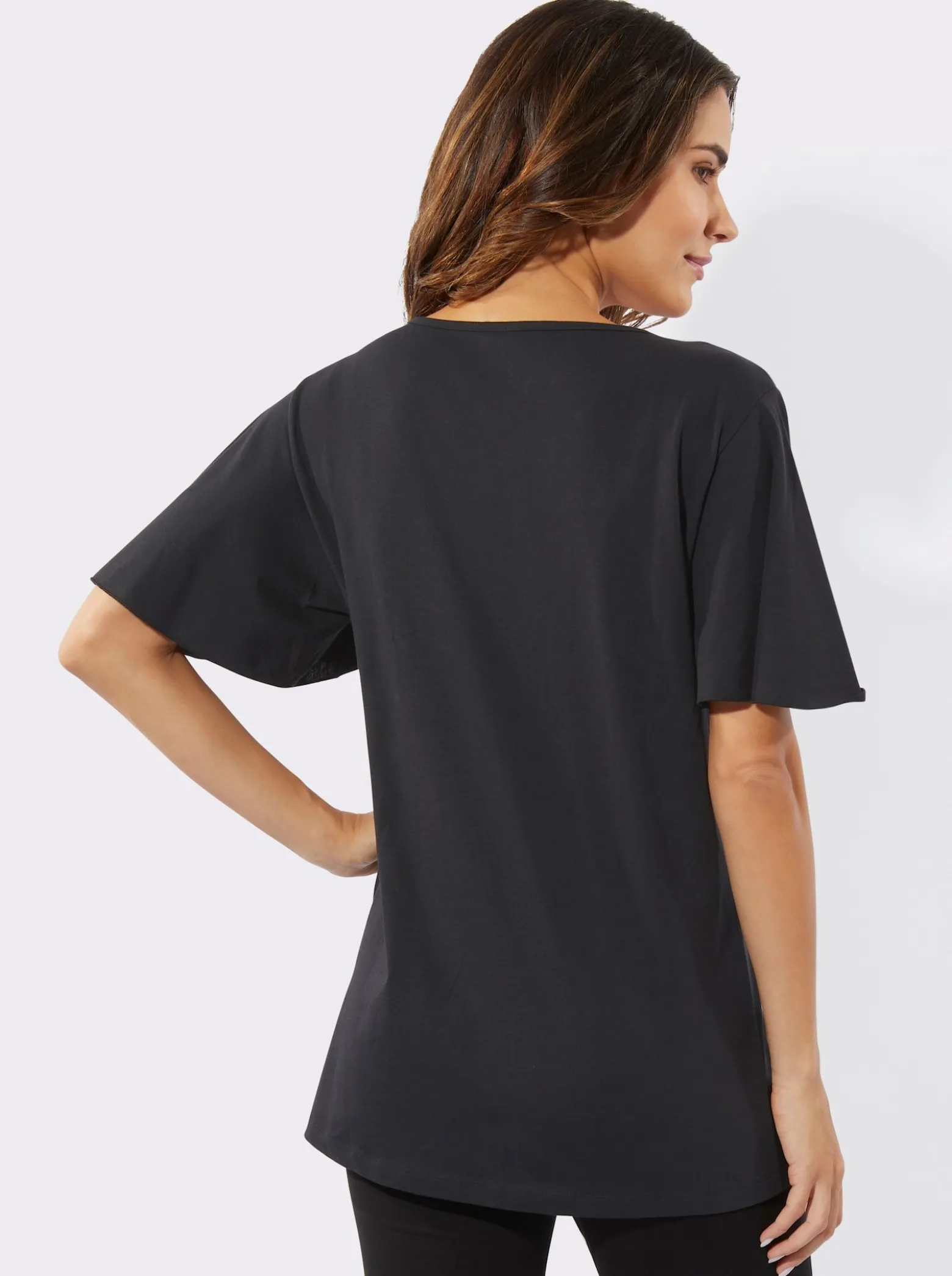 Longshirt mit Ethno-Druck
