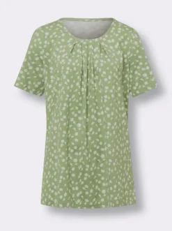 Longshirt mit floralem Druck