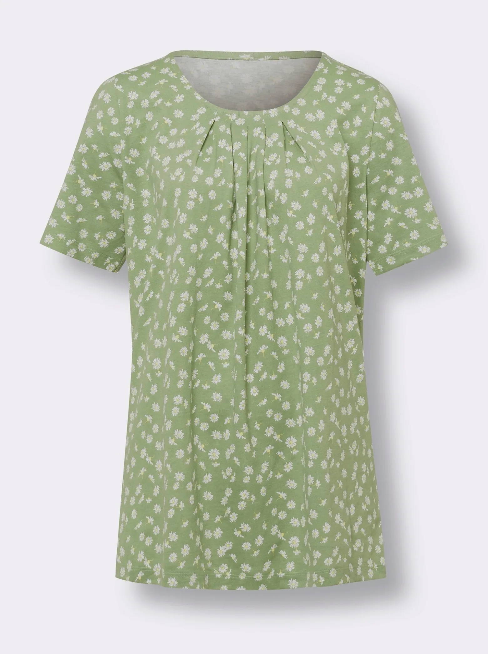 Longshirt mit floralem Druck