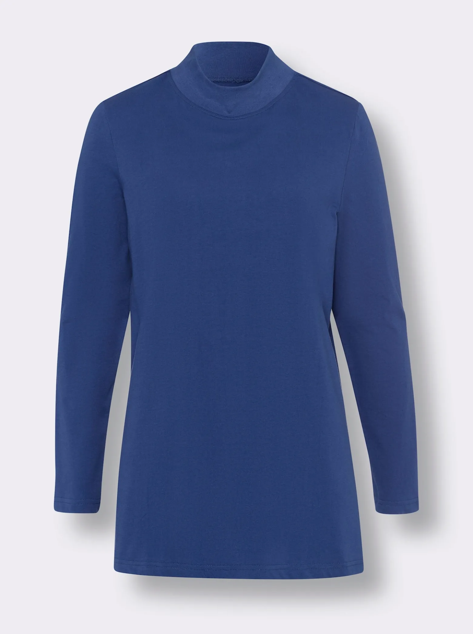 Longshirt mit hohen Seitenschlitzen