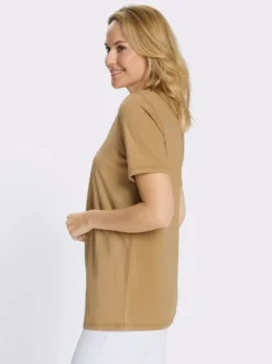 Longshirt mit Leo-Druck