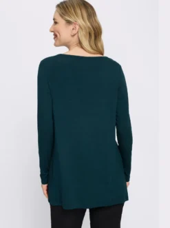 Longshirt mit Pailletten