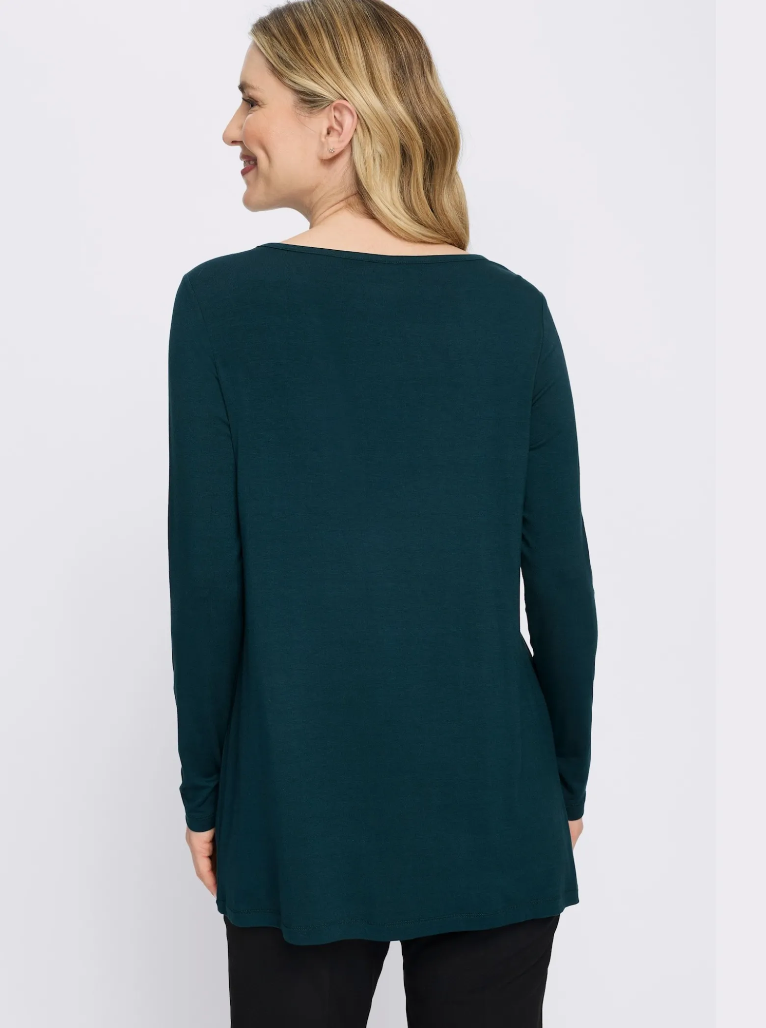 Longshirt mit Pailletten