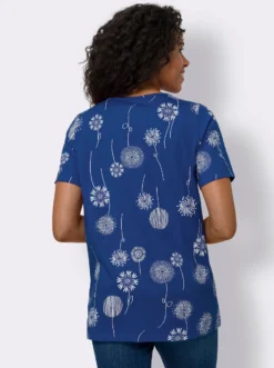 Longshirt mit Pusteblumen-Print