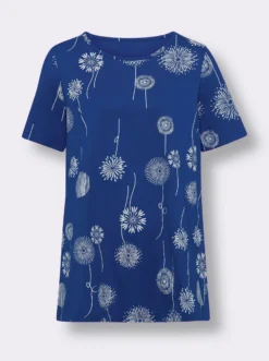 Longshirt mit Pusteblumen-Print