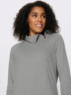 Longshirt mit Raglanärmeln