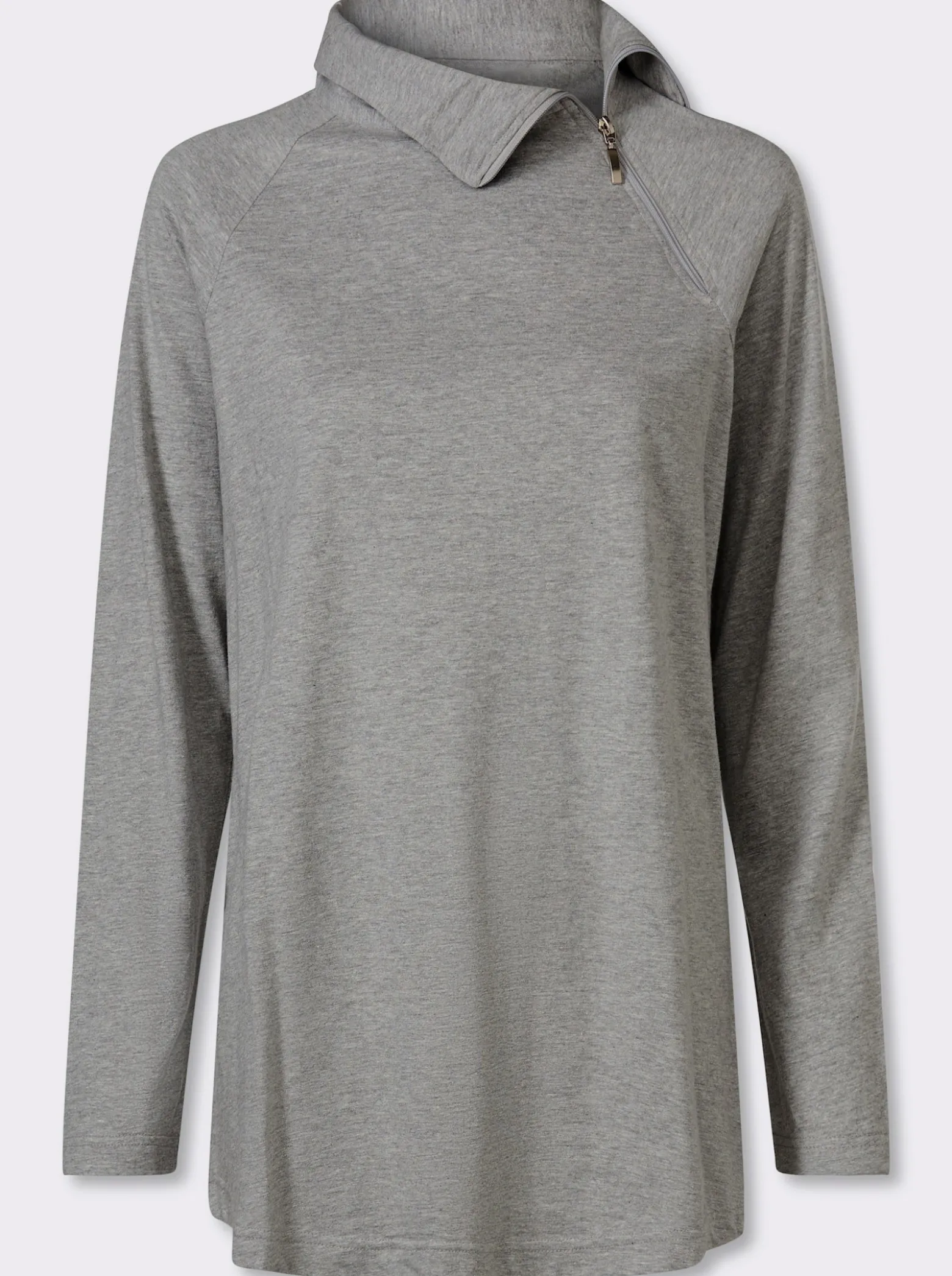 Longshirt mit Raglanärmeln