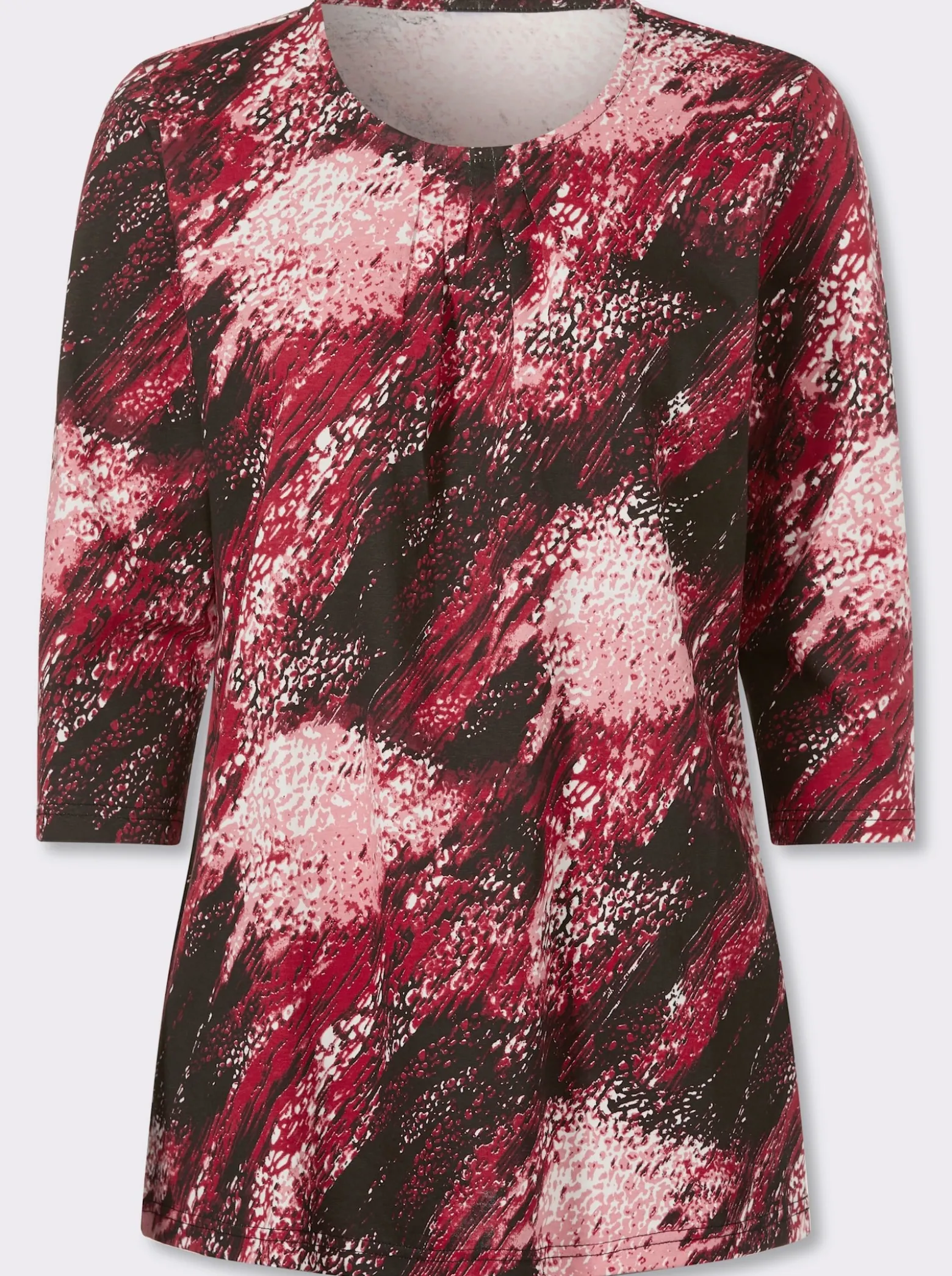 Longshirt mit 3/4-Ärmeln