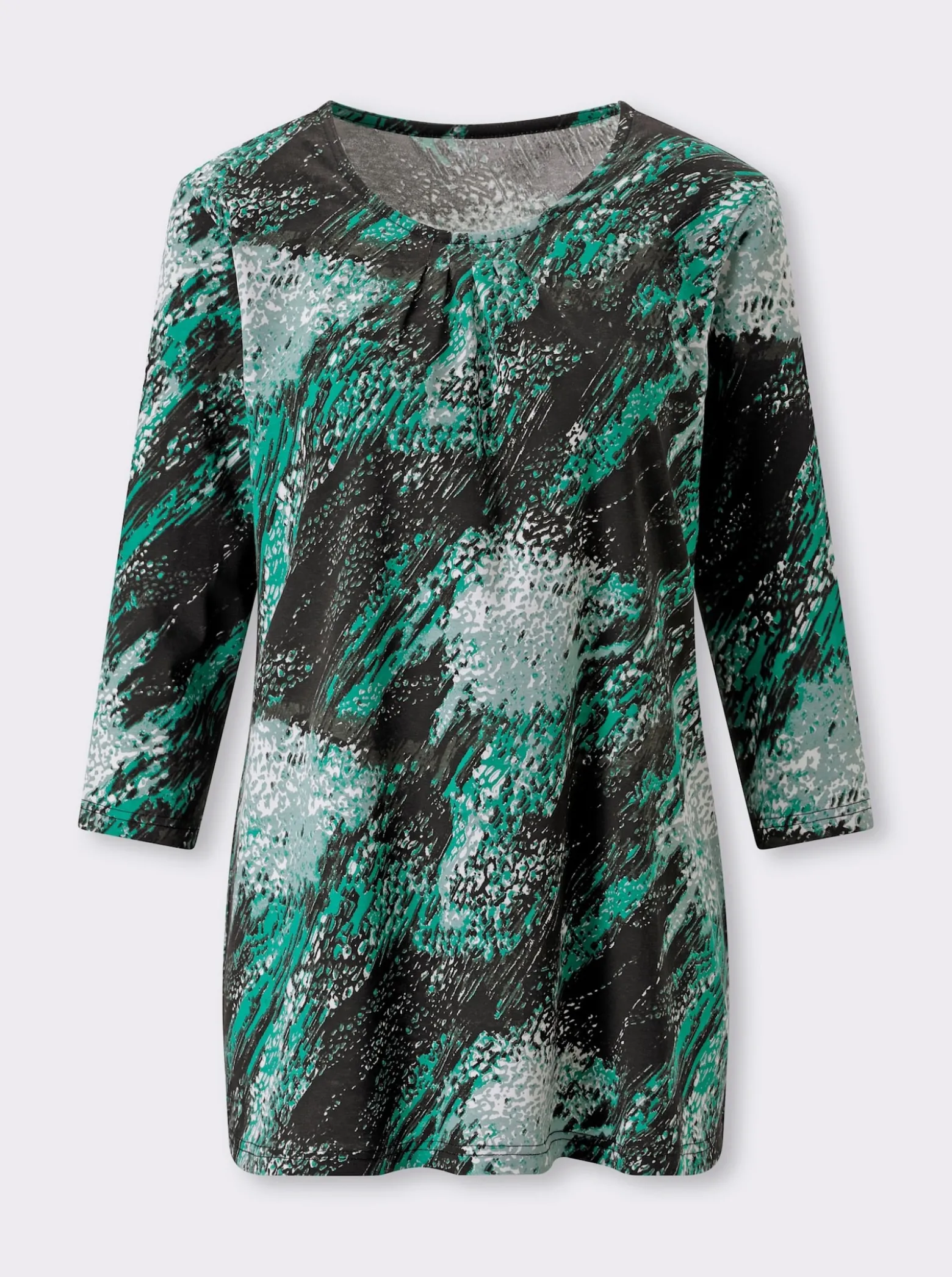 Longshirt mit 3/4-Ärmeln
