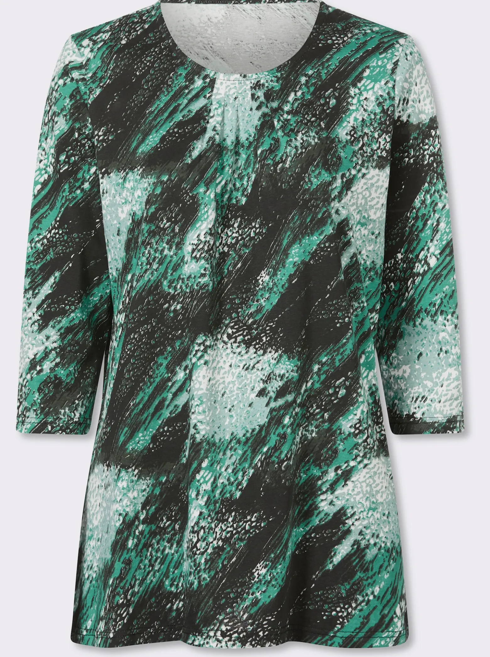 Longshirt mit 3/4-Ärmeln