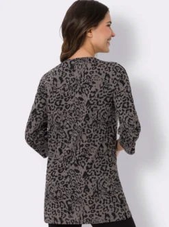 Longshirt mit Seitenschlitzen
