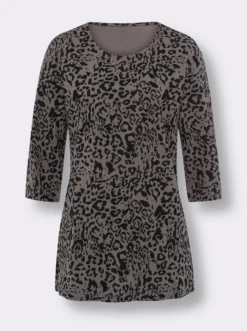 Longshirt mit Seitenschlitzen