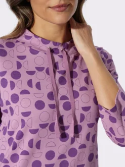 Longshirt mit Seitenschlitzen