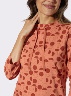 Longshirt mit Seitenschlitzen