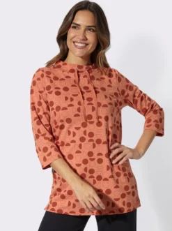 Longshirt mit Seitenschlitzen