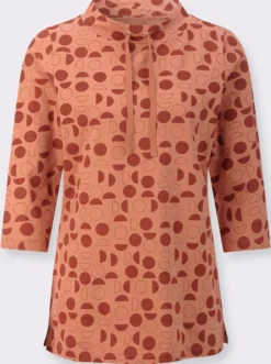 Longshirt mit Seitenschlitzen