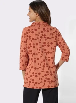 Longshirt mit Seitenschlitzen