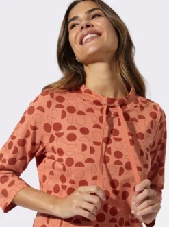 Longshirt mit Seitenschlitzen