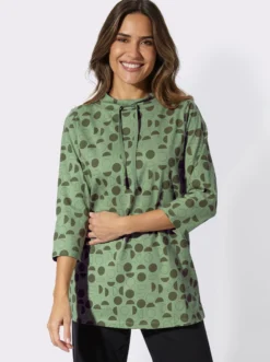Longshirt mit Seitenschlitzen