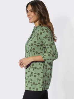 Longshirt mit Seitenschlitzen