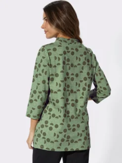 Longshirt mit Seitenschlitzen