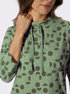 Longshirt mit Seitenschlitzen