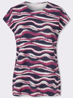 Longshirt mit Seitenschlitzen