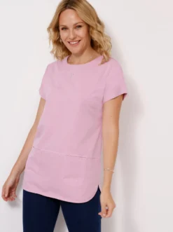 Longshirt mit Taschen