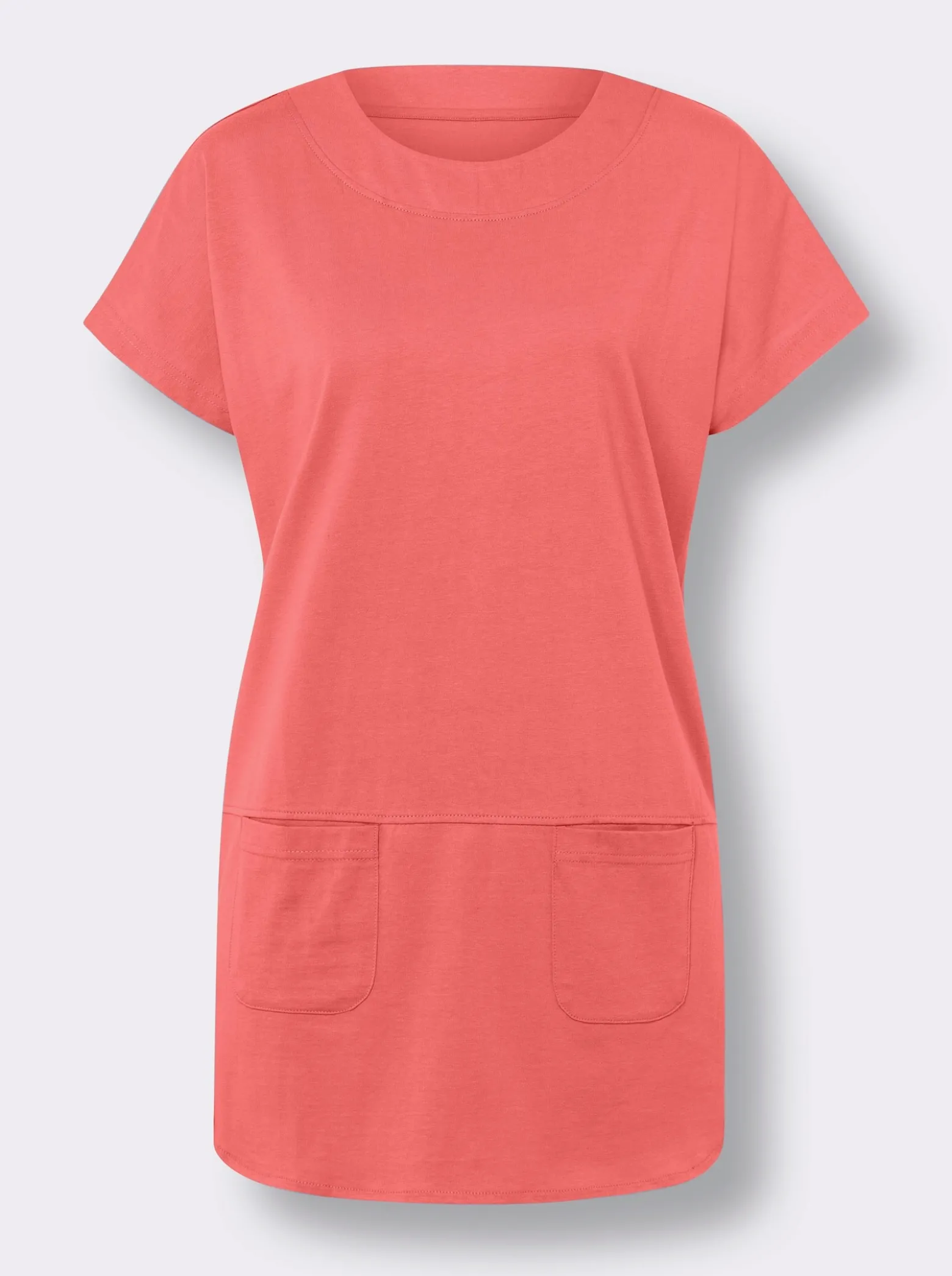 Longshirt mit Taschen