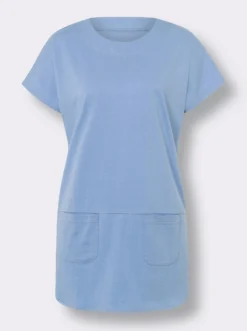 Longshirt mit Taschen