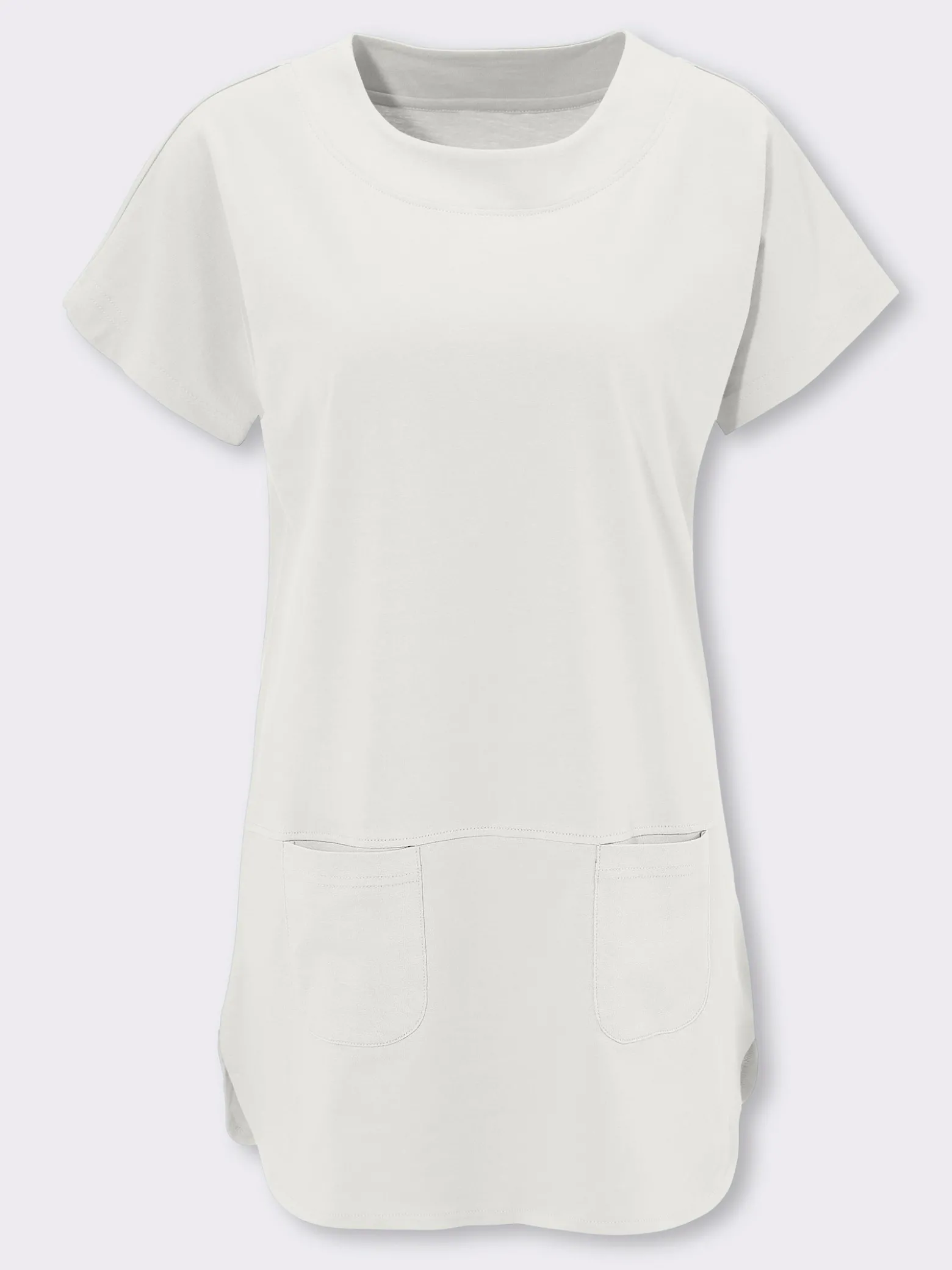 Longshirt mit Taschen
