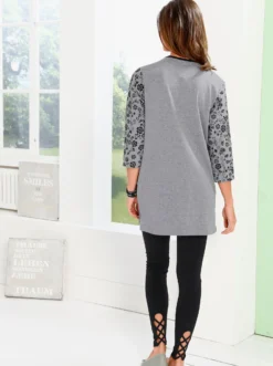 Longshirt mit 2 Taschen