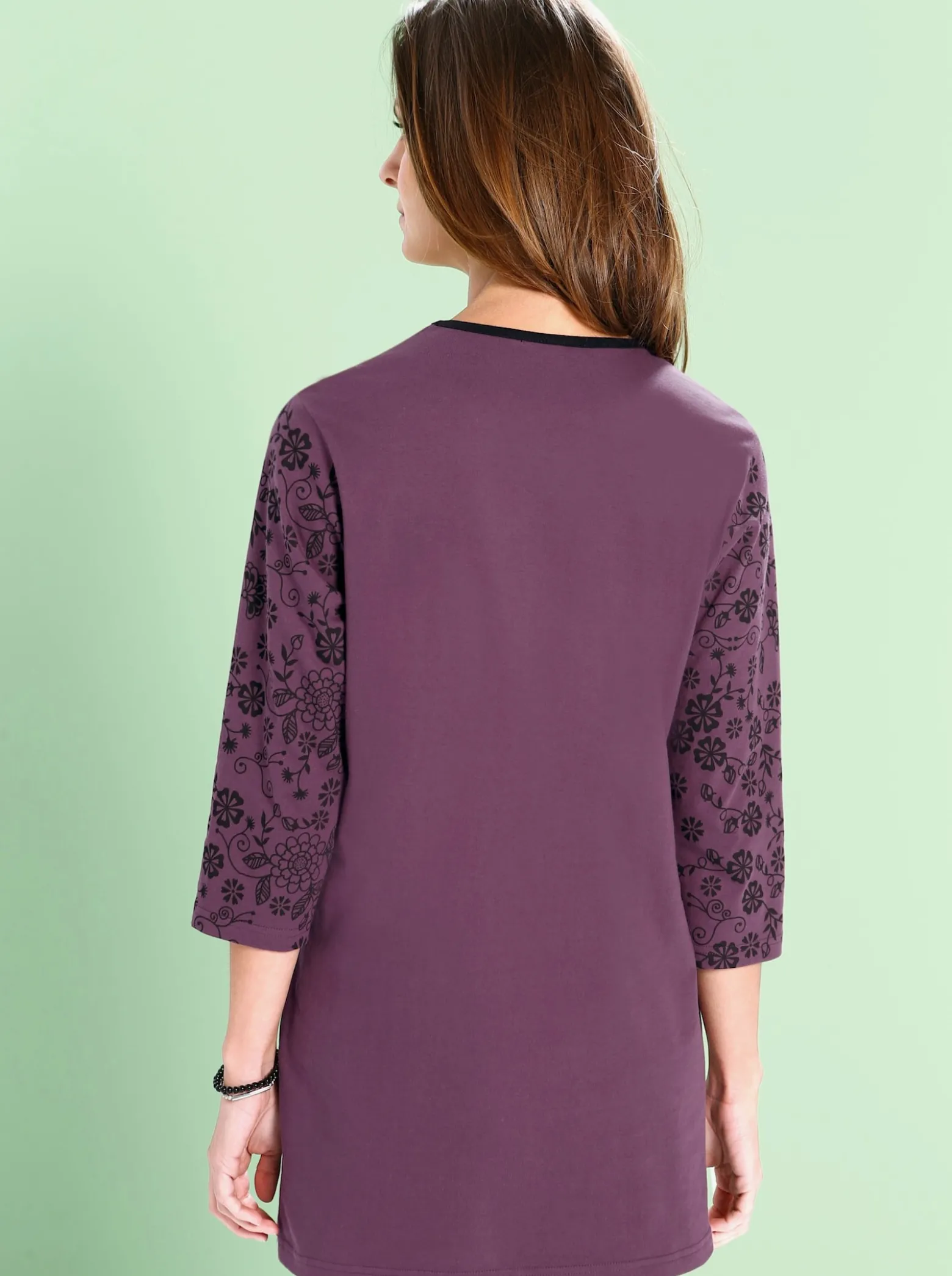 Longshirt mit 2 Taschen